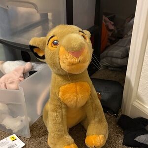 Disney Lion King Simba Stuffed Animal - vintage